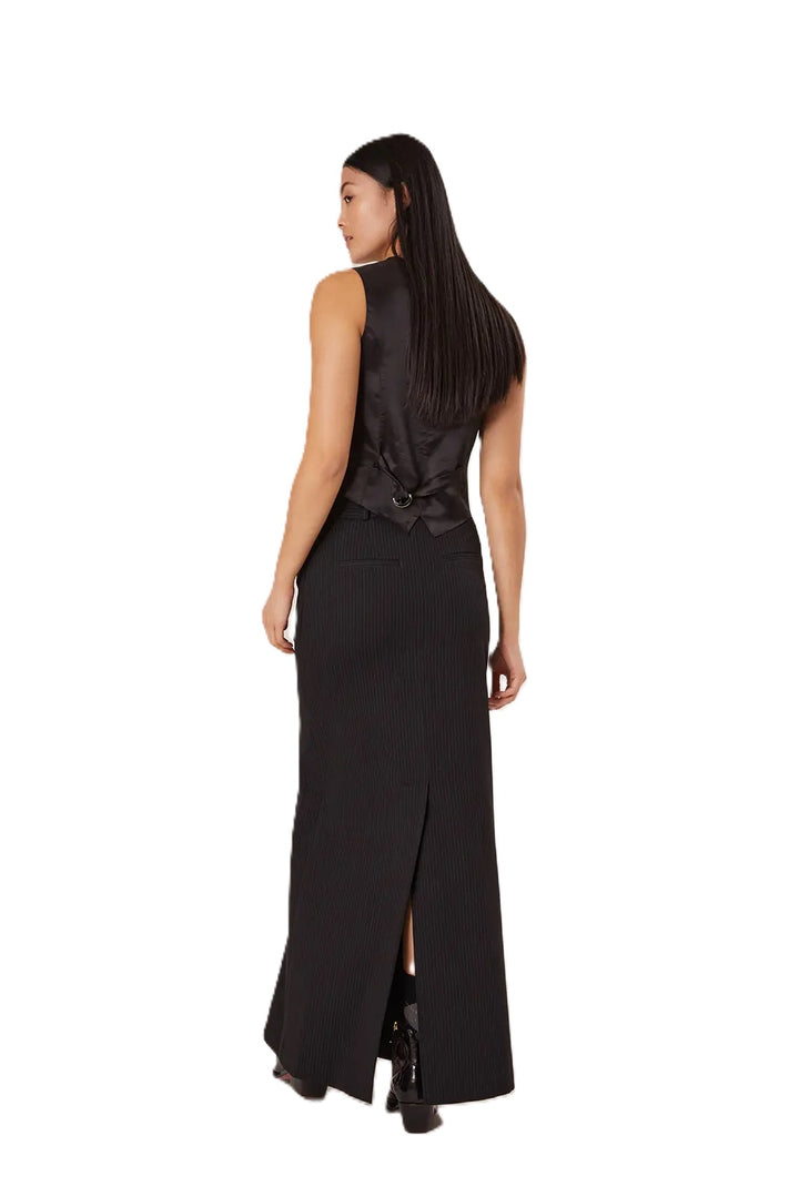 Weste-SoSue-Pinstripe-schwarz