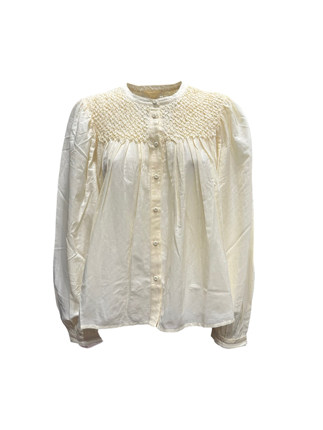 Bluse-Ulla-Johnson-Soffia-beige