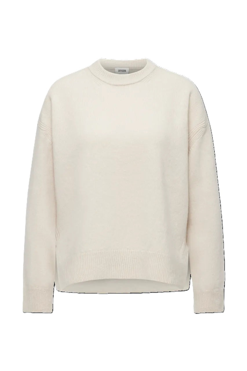 Pullover-Drykorn-LIZIELA 10-creme-oversized-Schlitze