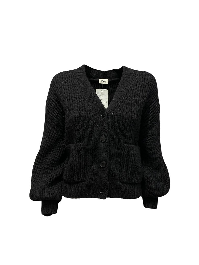 Strickjacke-Drykorn-COOPIE-2-Schwarz