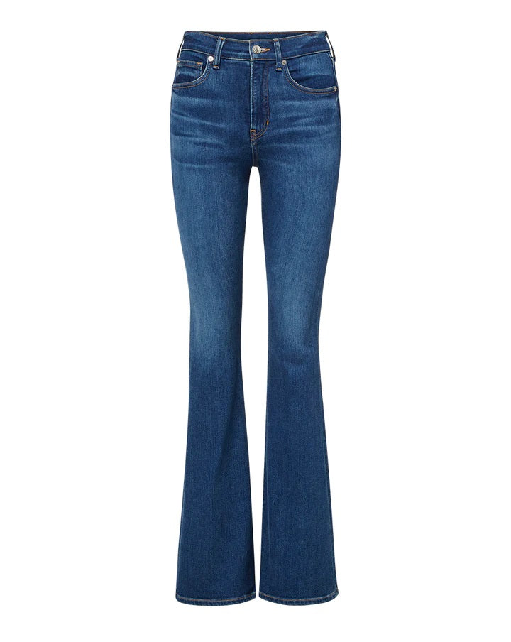Jeans-Veronica-Beard-BEVERLY-HIGH RISE-SKINNY-FLARE-blau
