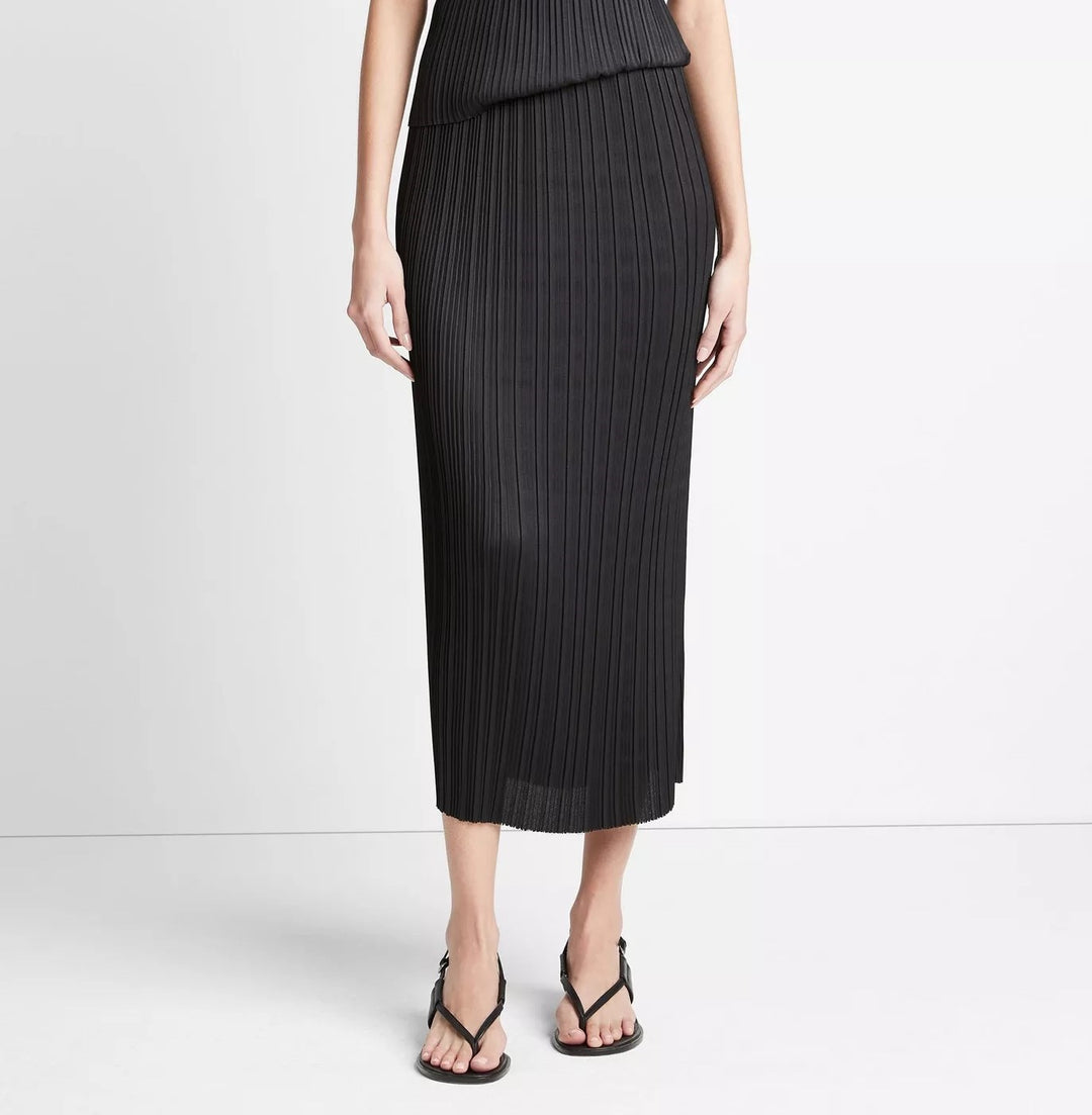 Rock Vince PLEATED STRAIGHT PULL ON SKIRT