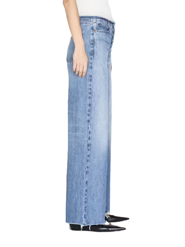 Jeans Frame Le low baggy wide leg cut off