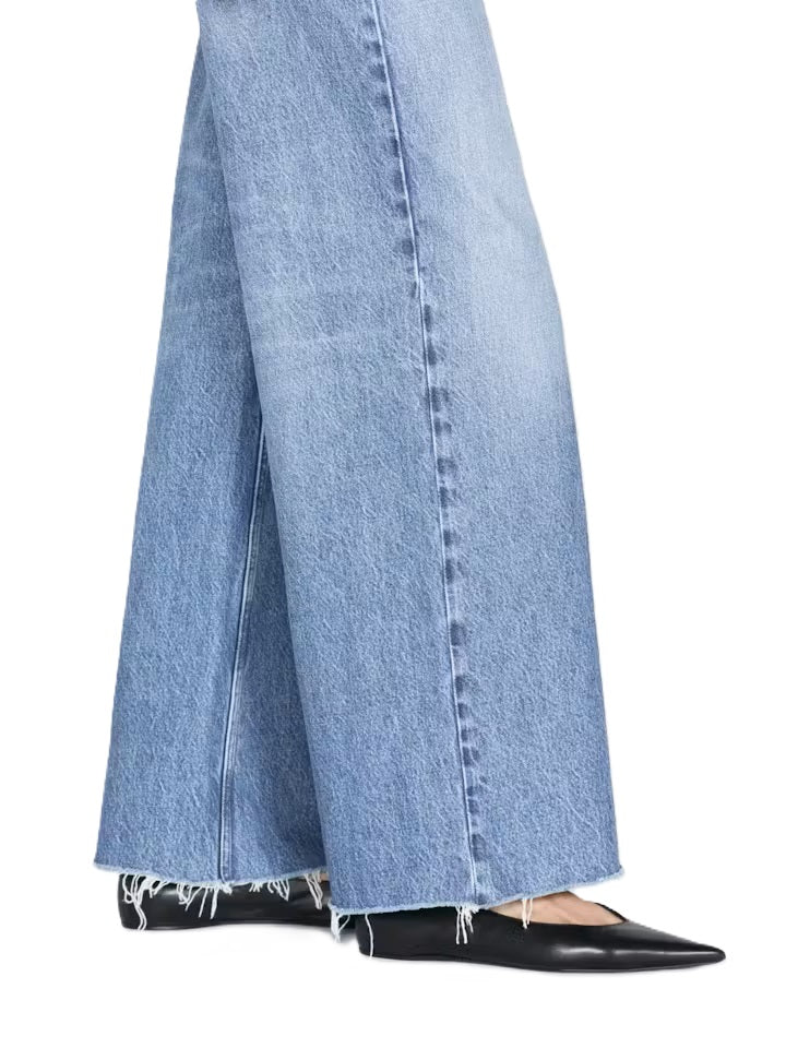 Jeans Frame Le low baggy wide leg cut off