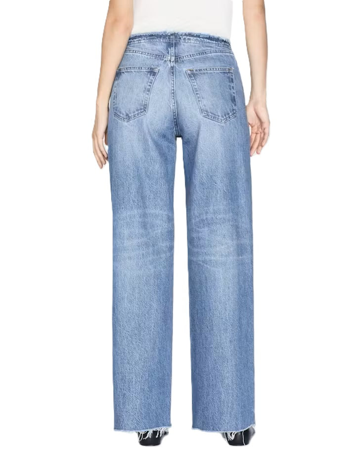 Jeans Frame Le low baggy wide leg cut off