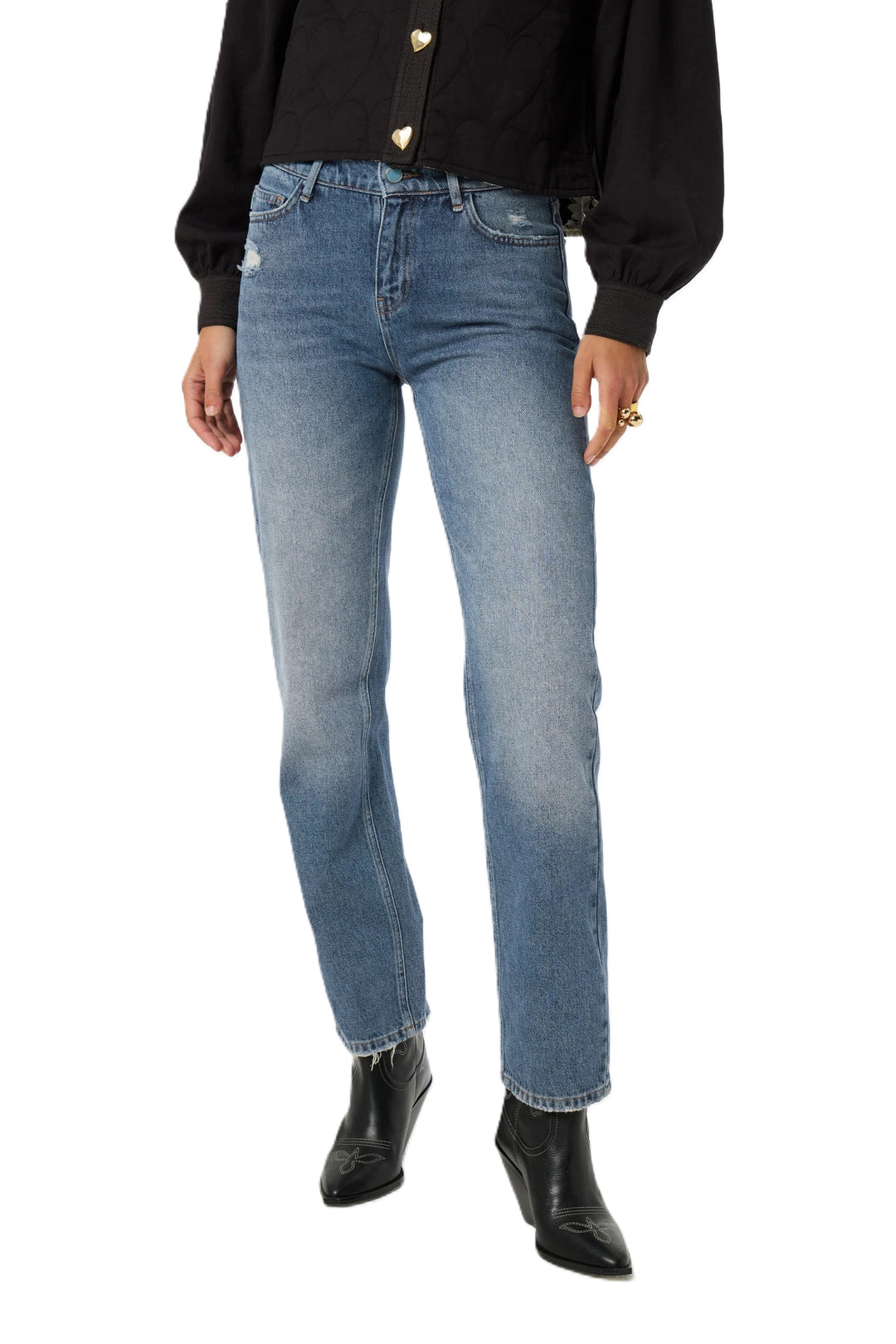 Jeans Fabienne Chapot Marie Straight Low-rise Jeans