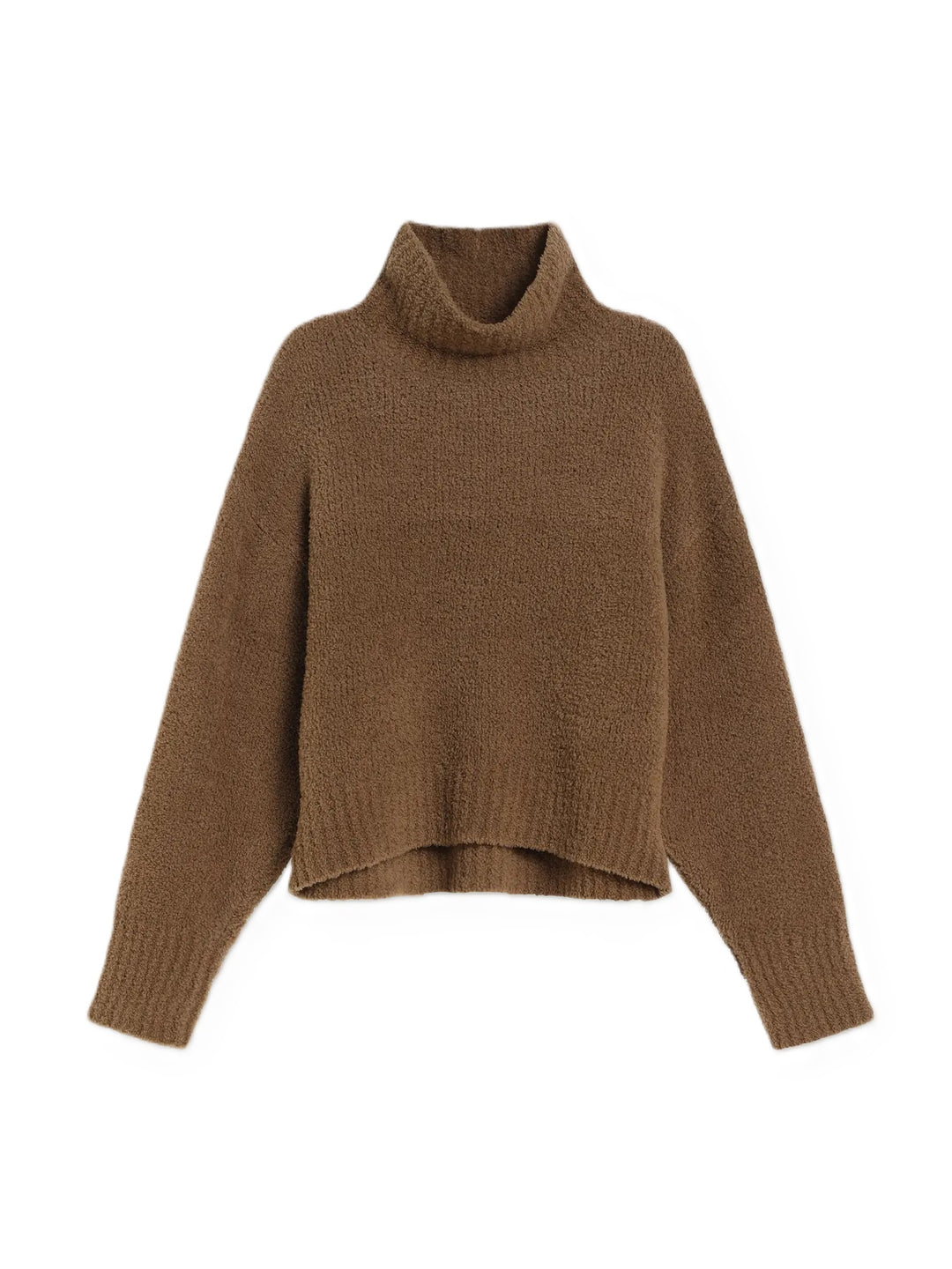 Strickpullover-SoSue-Fluffy-Turtle-braun