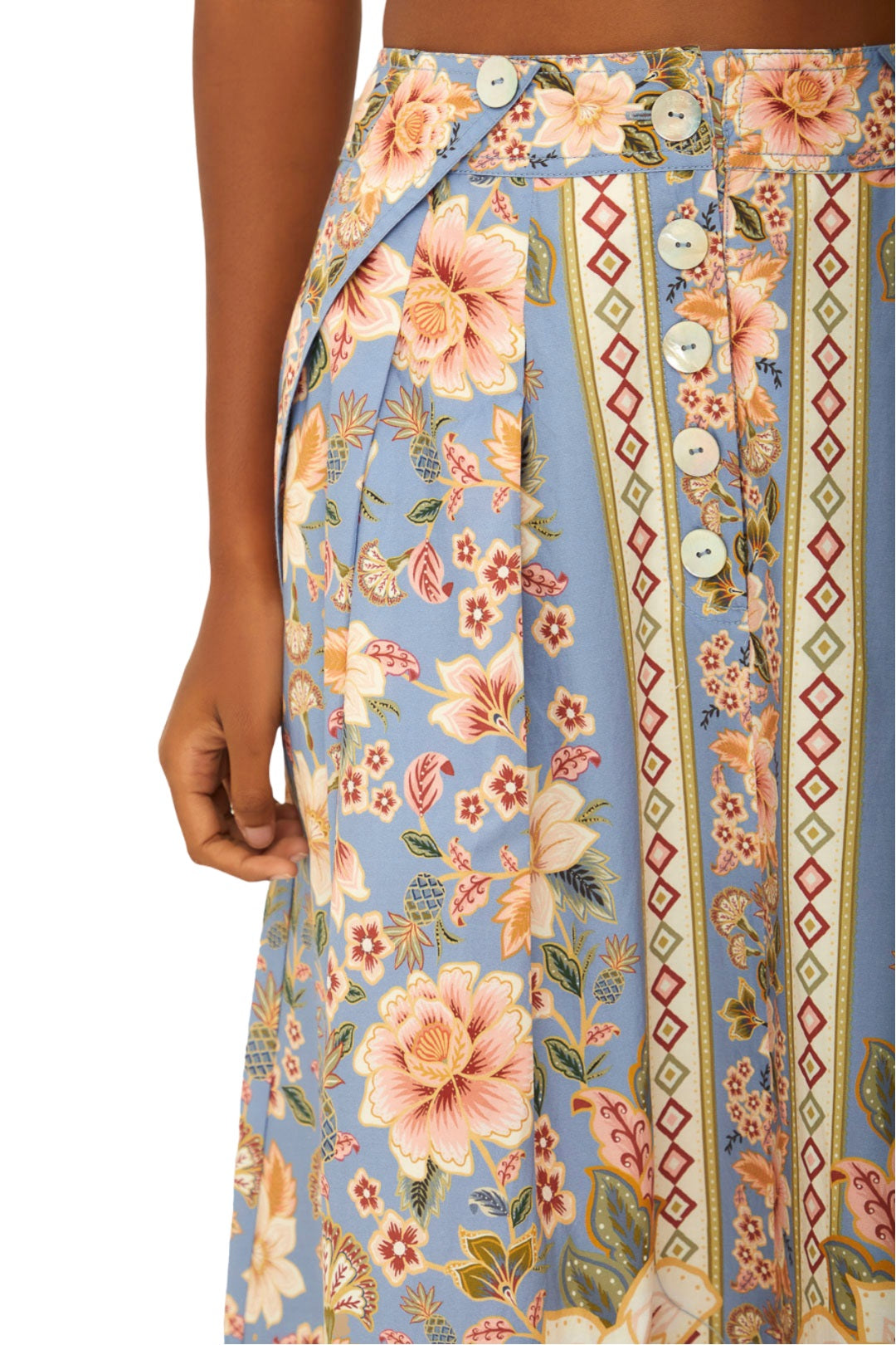 Rock Farm Rio Superbloom Maxi Skirt