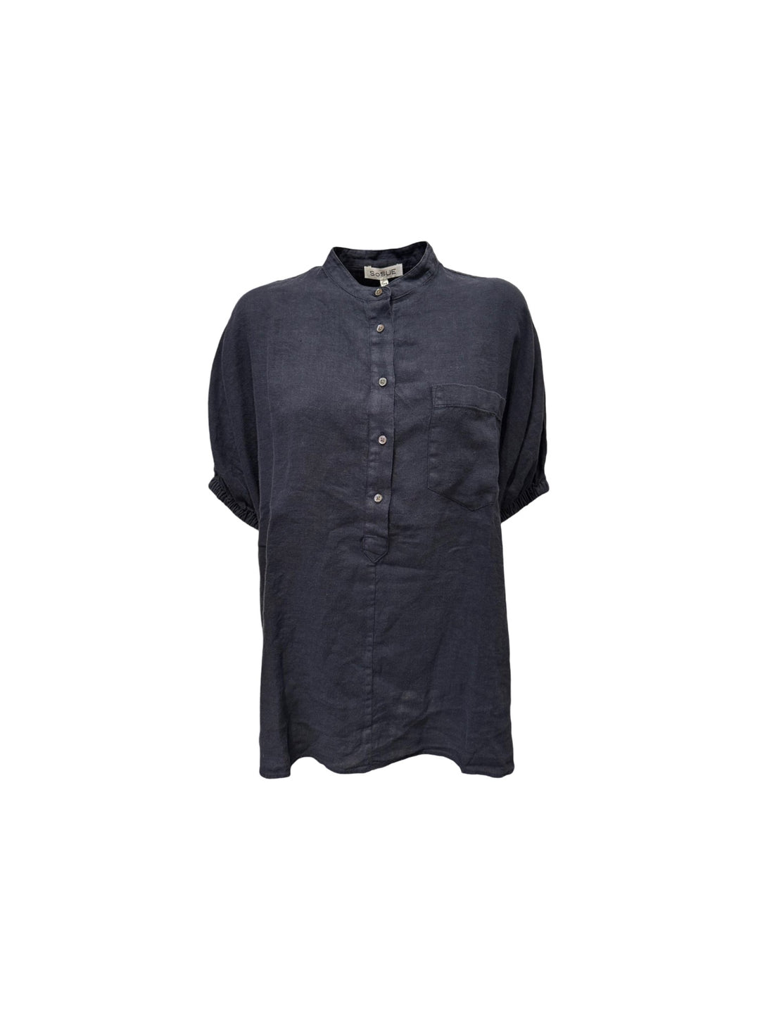 Bluse-SoSue-Cowboy-Button-Linen-blau