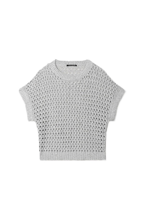 Top-Luisa-Cerano-Stricktop-aus-Fancy-Garn-grau