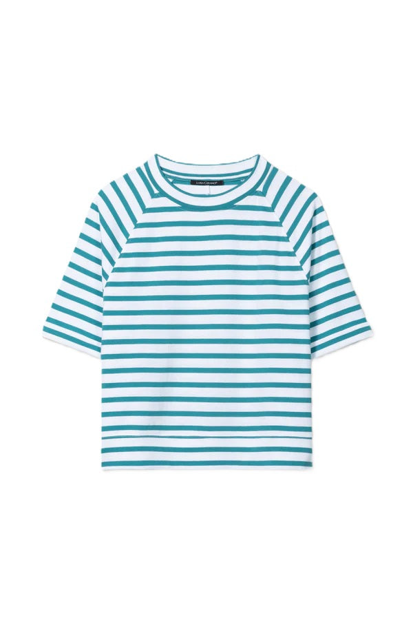 Baumwoll-Shirt Luisa Cerano mit Streifen