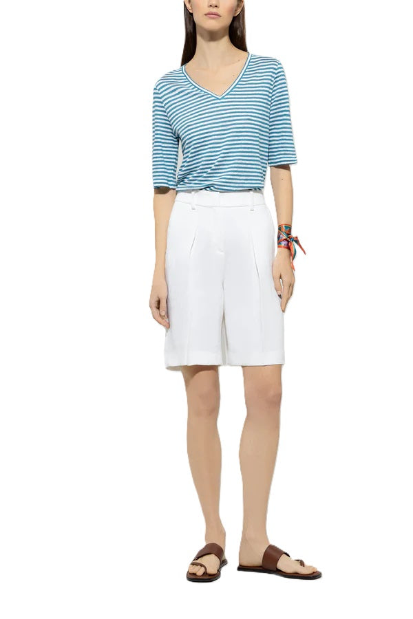 Shirt Luisa Cerano Leinen-Ringel-Shirt