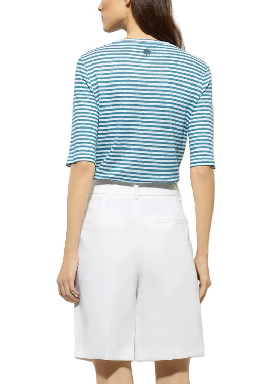 Shirt Luisa Cerano Leinen-Ringel-Shirt