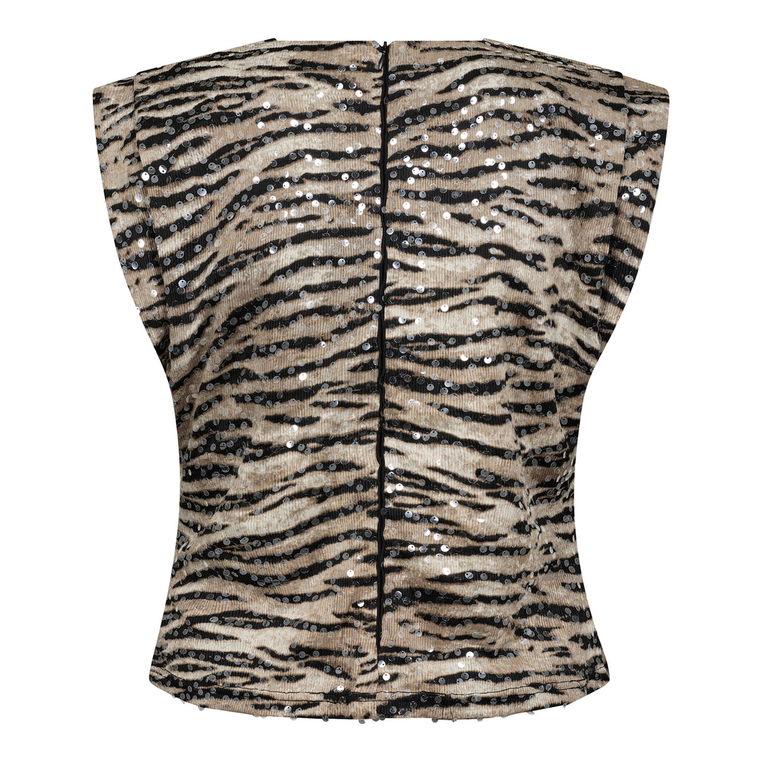 Shirt Co'Couture TigerCC Sequin Top