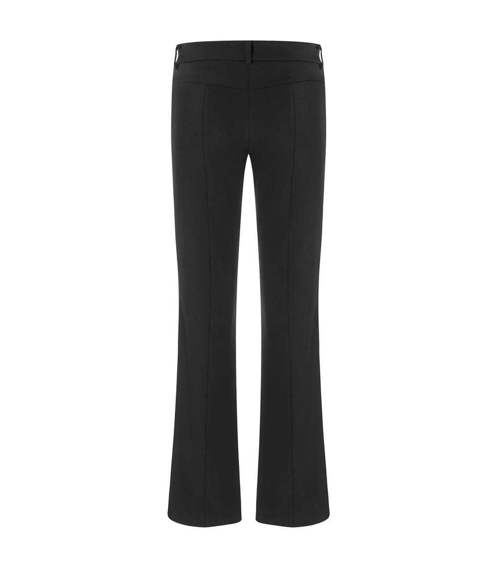 Hose-Cambio-Farah long-schwarz-ausgestellt