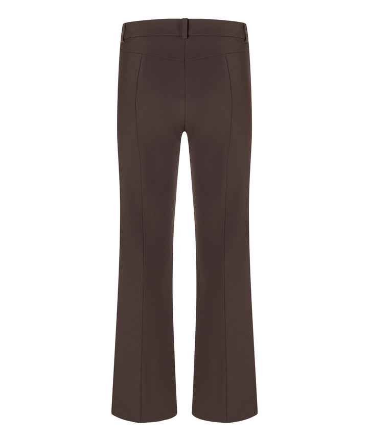 Hose-Cambio-Farah long-wash down cappuccino-ausgestellt