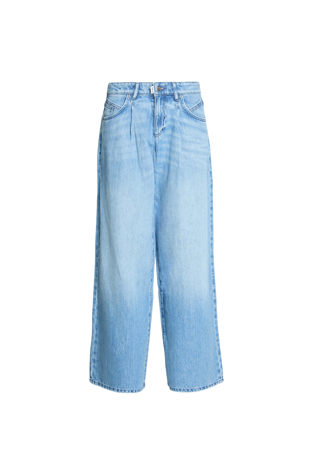 Jeans-PNTS-14_THE GENT-light denim-5 pocket-bundfalte-weit-hellblau