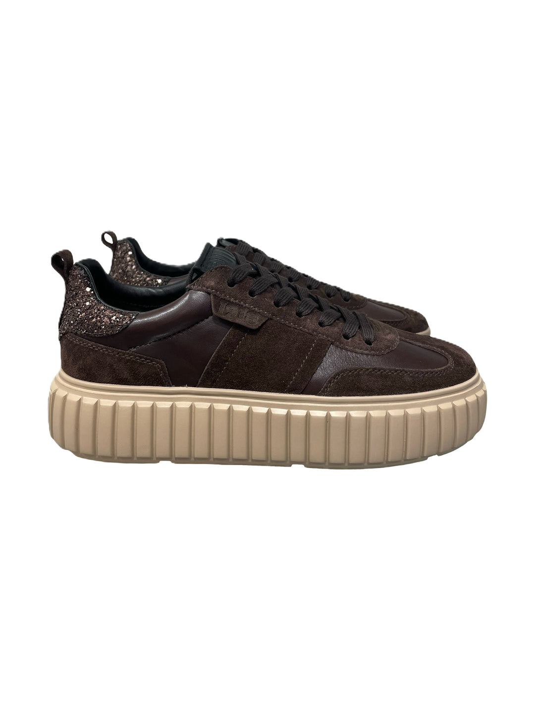 Schuhe-Kennel-&-Schmenger-Zap-Pailletten-Braun-Glitzer