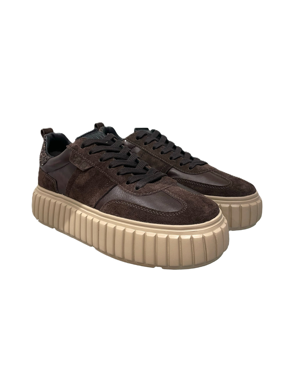 Schuhe-Kennel-&-Schmenger-Zap-Pailletten-Braun-Glitzer