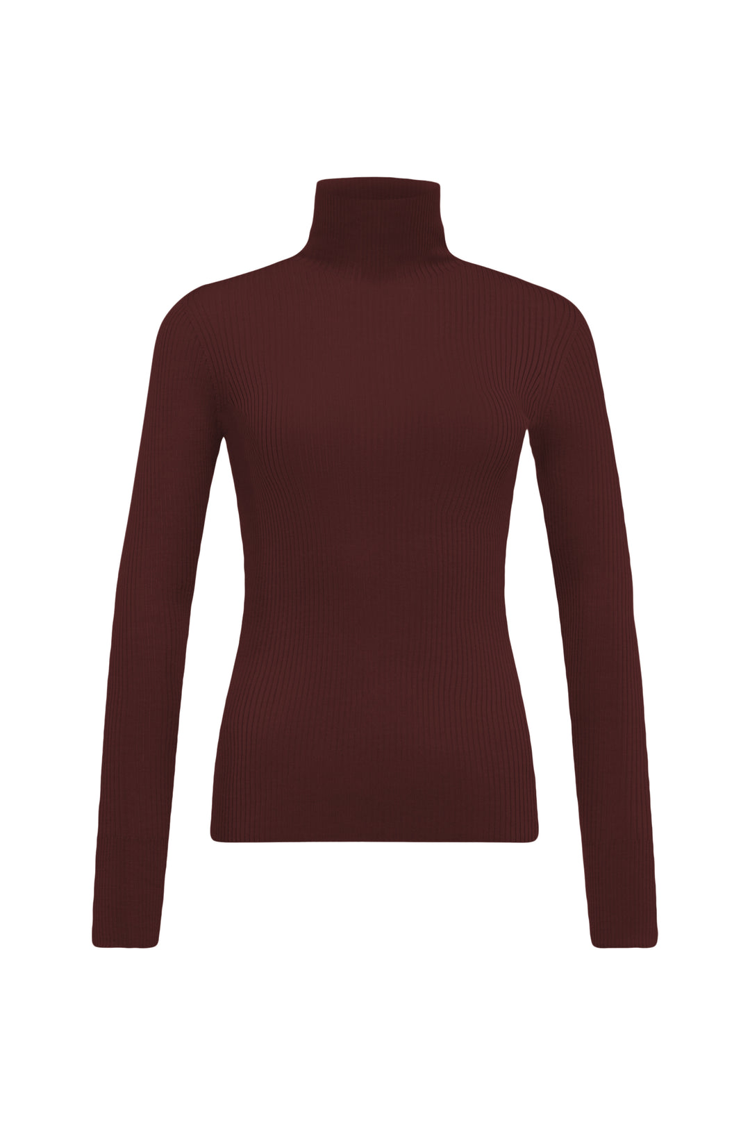 Pulli-Drykorn-Inari-Rot-Rollkragen