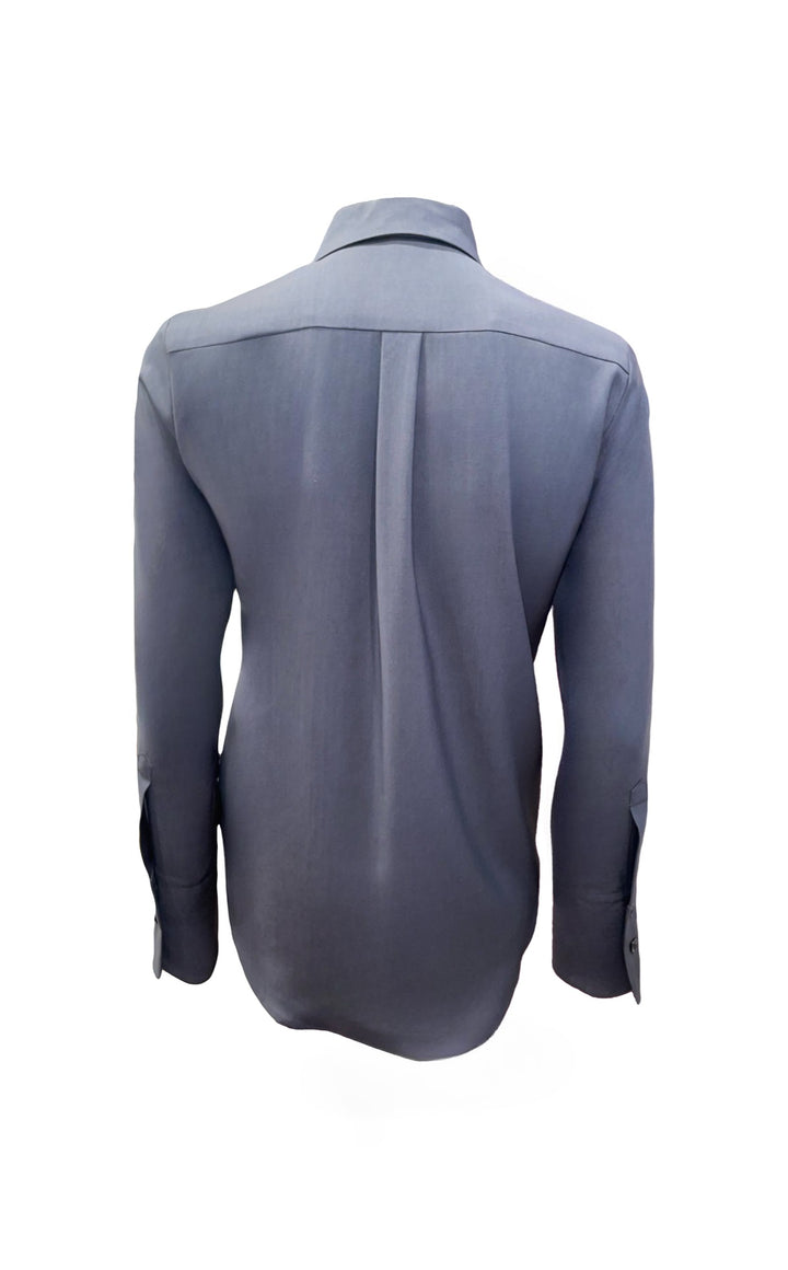 Bluse-Odeeh-Carbon-Dunkelgrau-Kragen