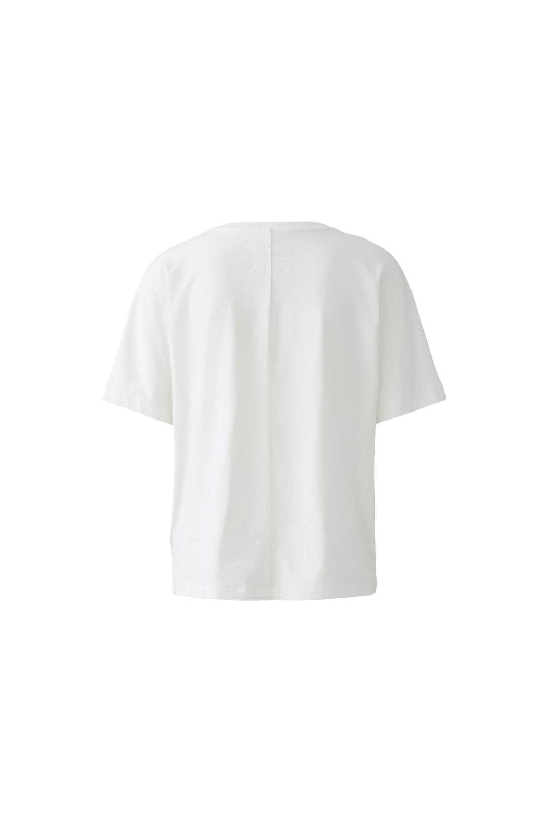 T-Shirt-Oui-Cloud-Dancer-Weiss-Blau-Frau-Muster
