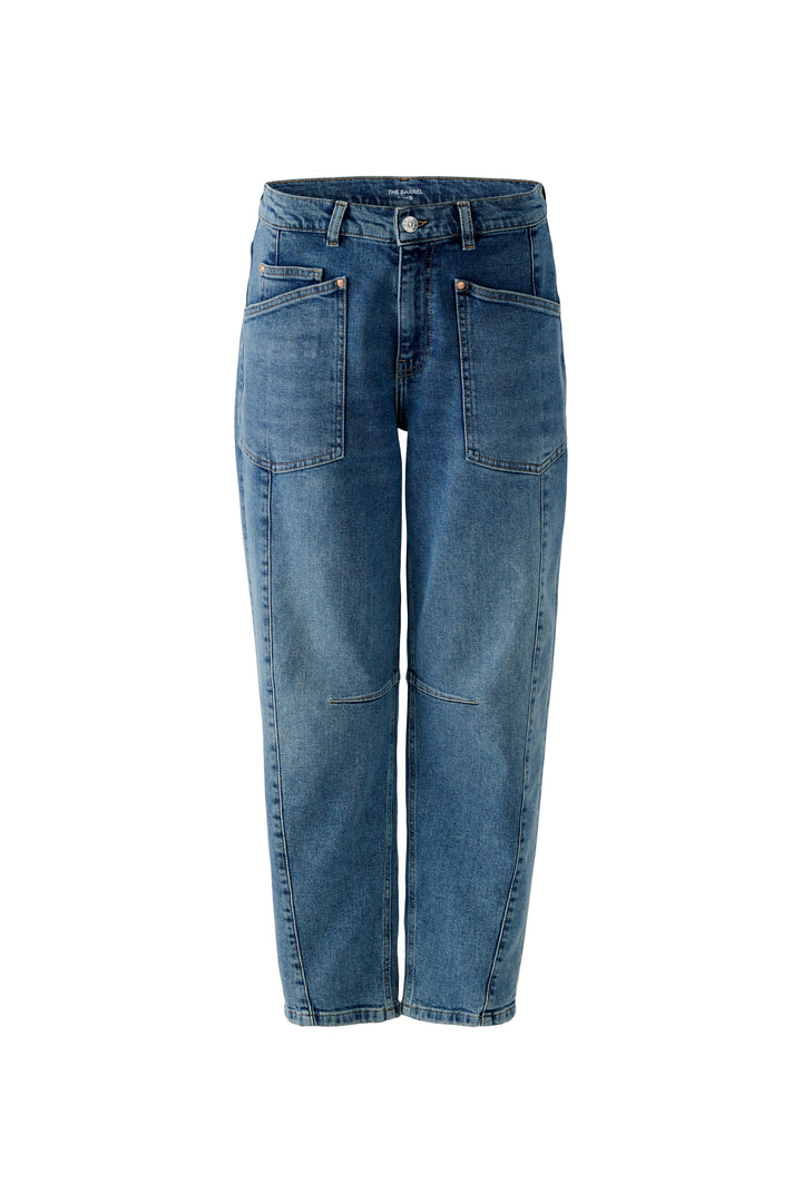 Jeans-Oui-The-Barrel-Blau