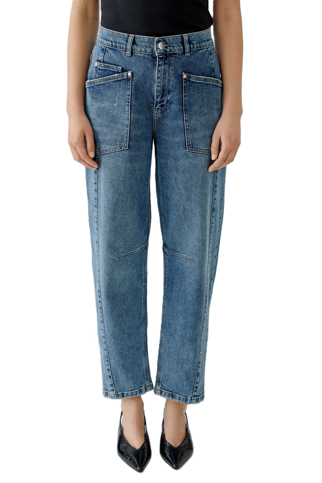 Jeans-Oui-The-Barrel-Blau