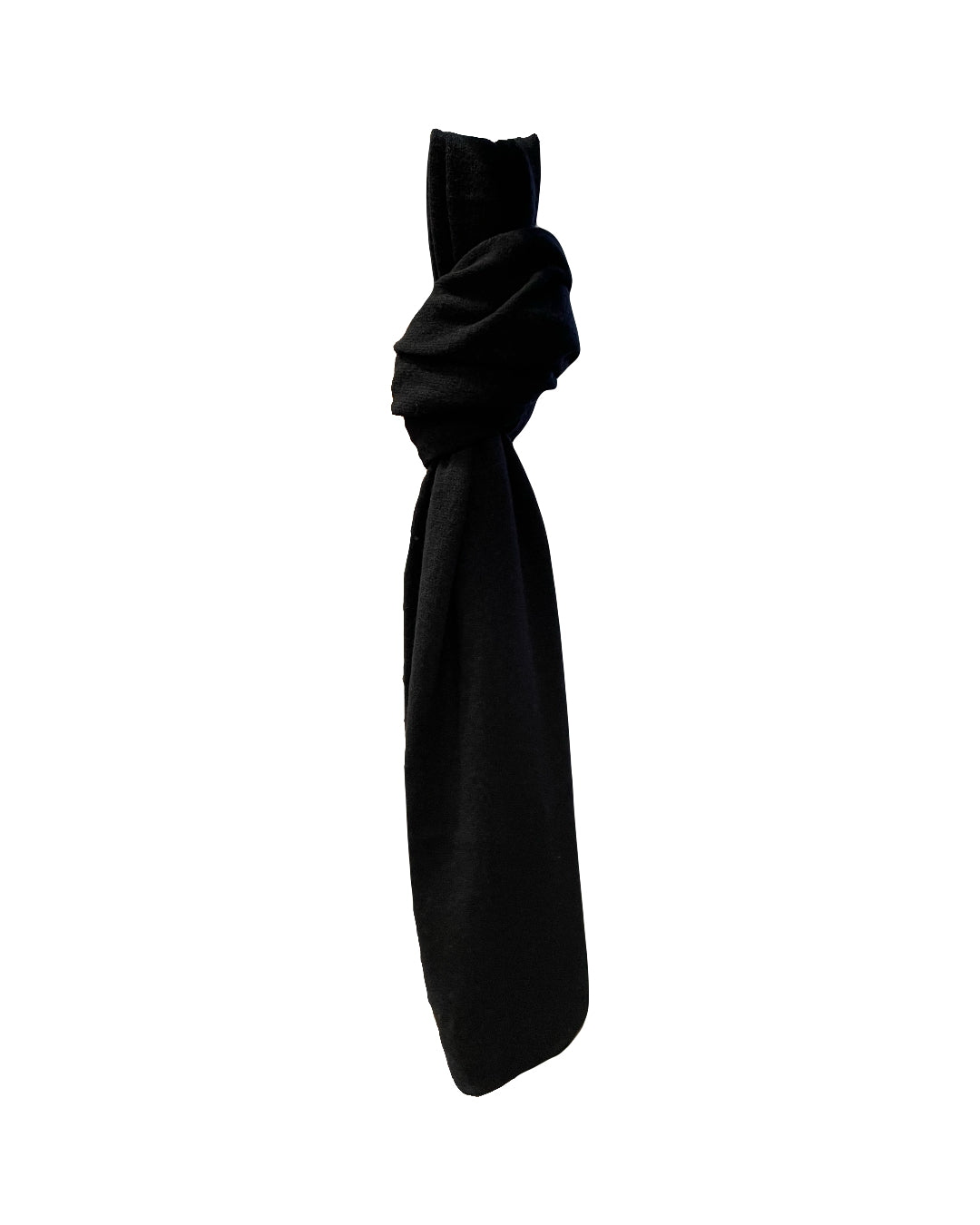Schal-FFC-Klassisch-Glattstrick-Cashmere-Eckig-Navy-Dunkelblau