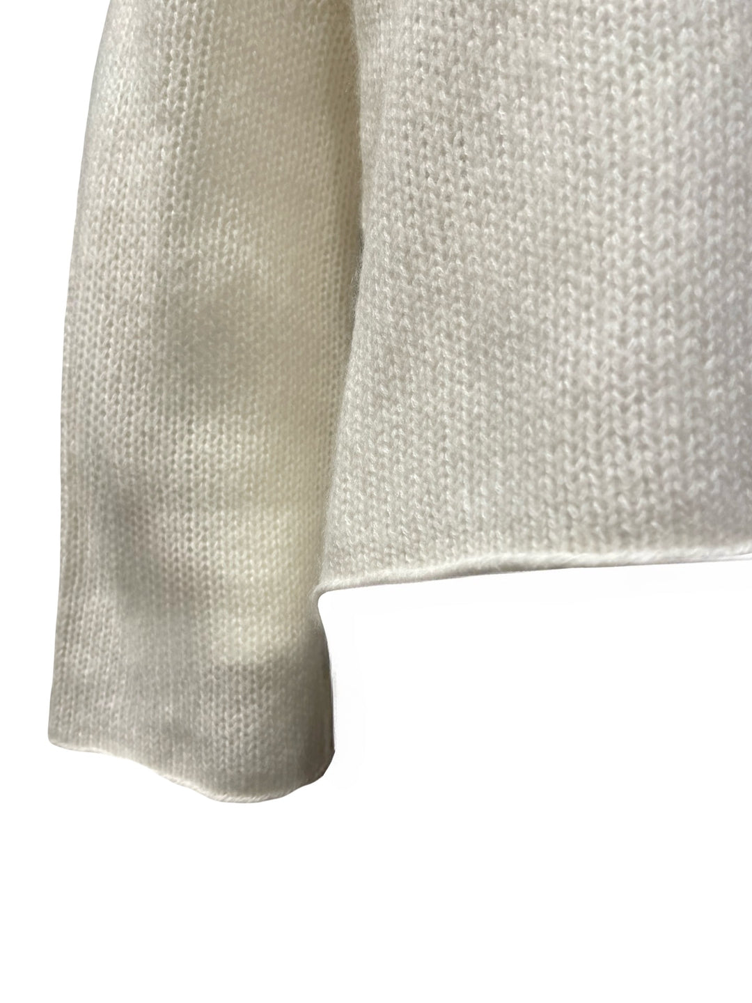 Pulli-FFC-Stehkragen-Lockerer-Strick-Strickpullover-Cashmere-Beige