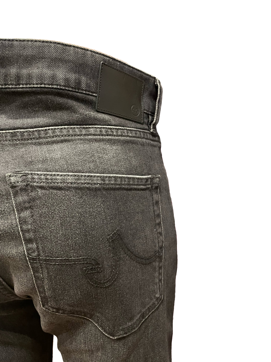 Jeans-AG-Women-American-Mid-Rise-Slim-Grafton-Verwaschenes-Schwarz