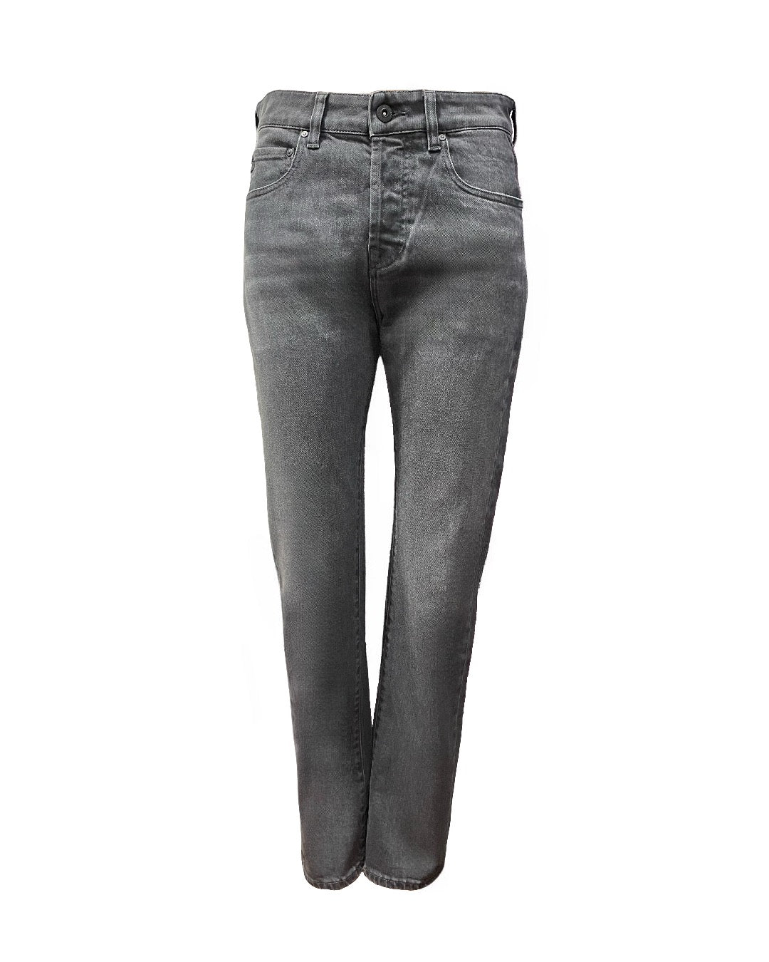 Jeans-AG-Women-American-Mid-Rise-Slim-Grafton-Verwaschenes-Schwarz