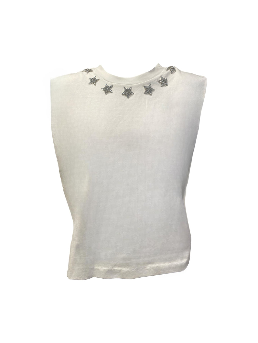 Shirt-Farm-Rio-Sparkling-Off-White-Weiss-Sterne-Steinchen-Muster