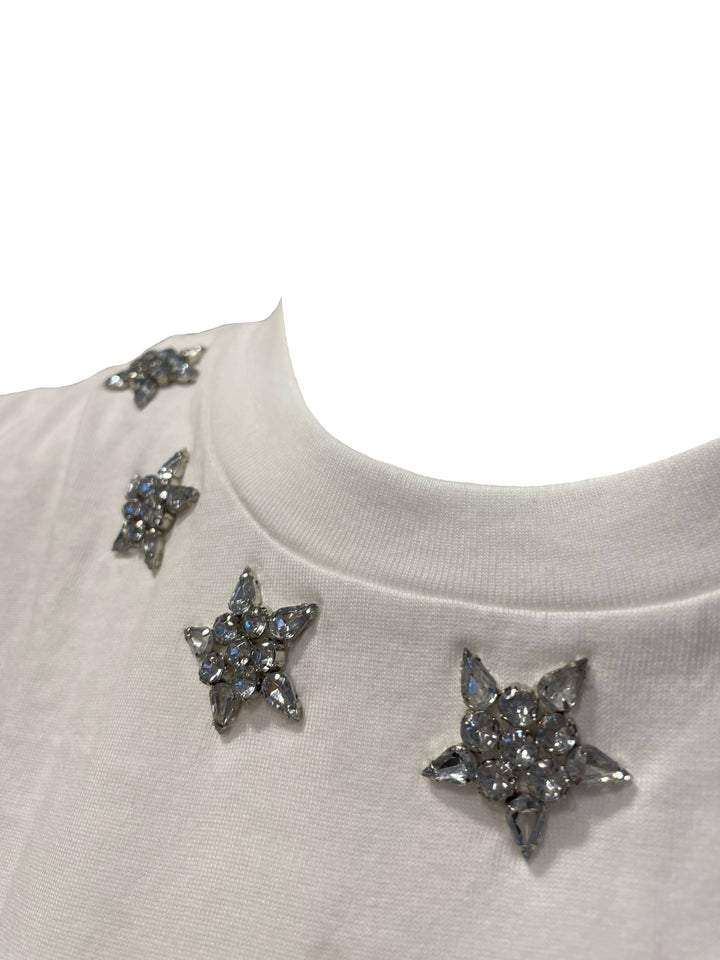 Shirt-Farm-Rio-Sparkling-Off-White-Weiss-Sterne-Steinchen-Muster
