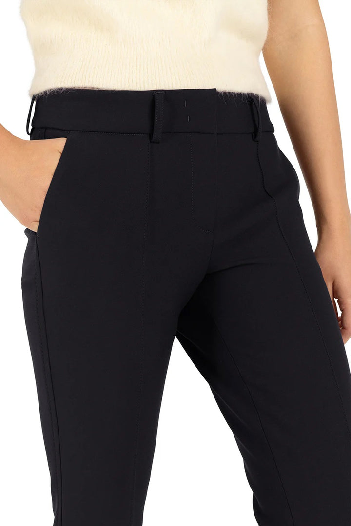 Cambio-Hose-Farah-Black-Schwarz-Glatt-Guertelschlaufen