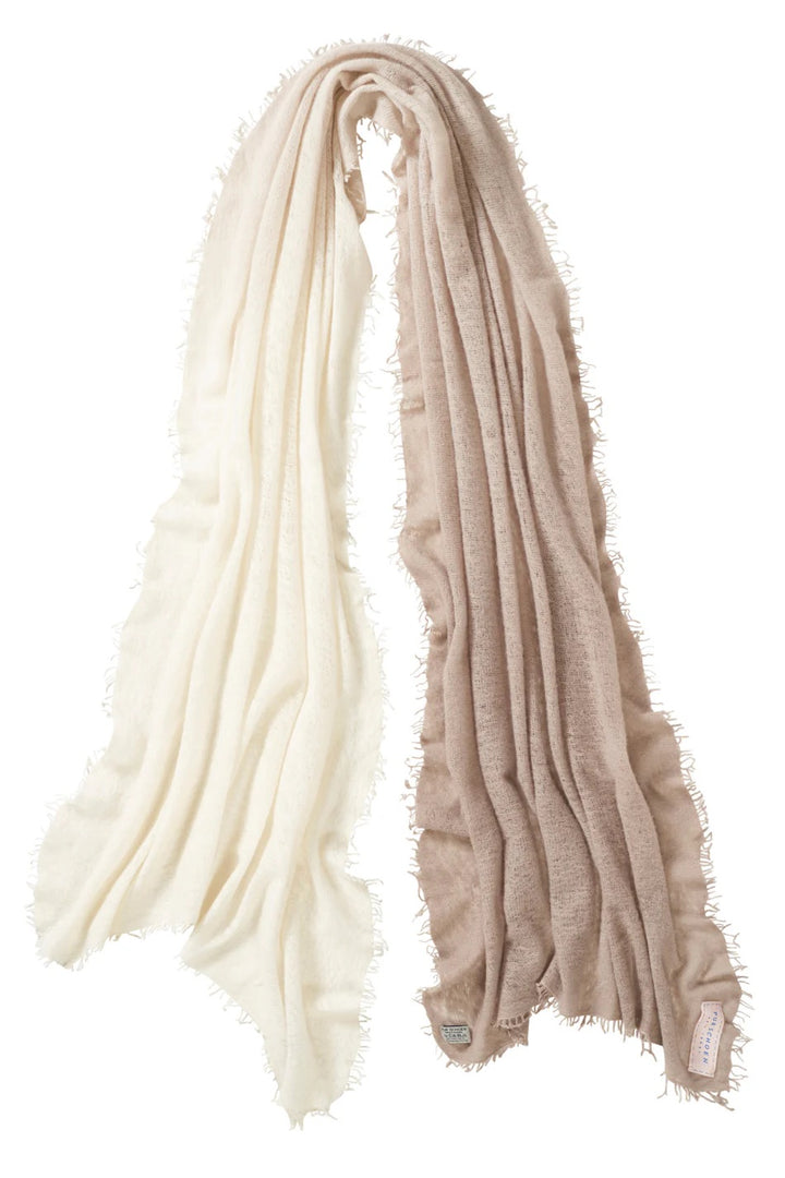 Kaschmirschal Purschoen Ombre Nougat