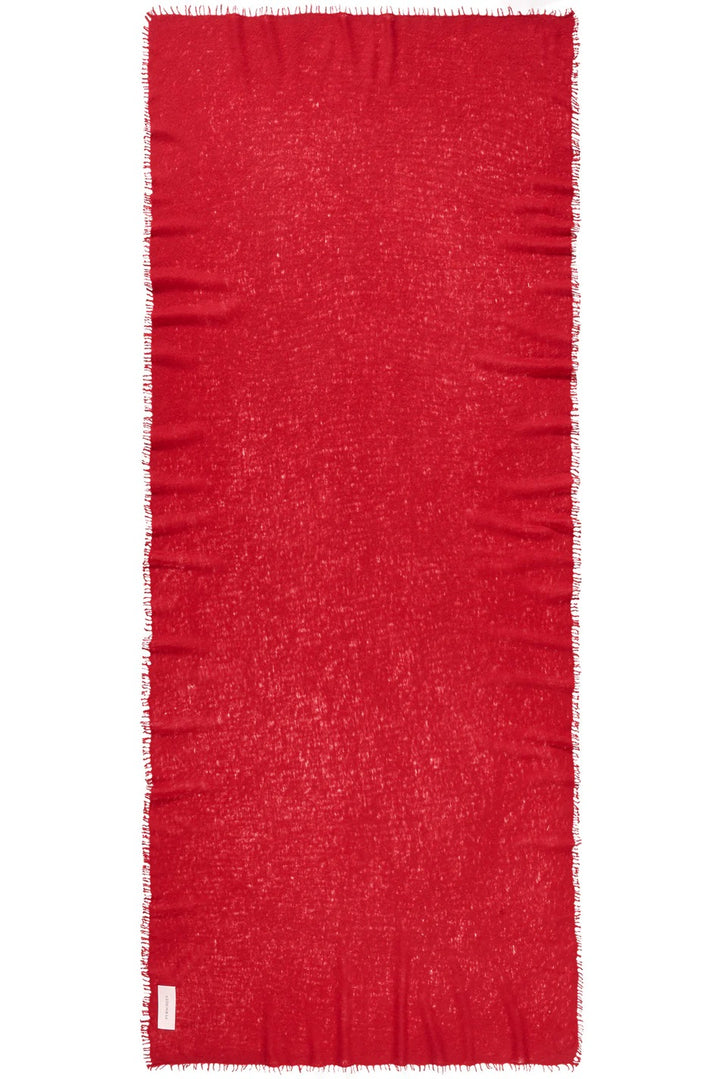 Kaschmirschal Purschoen Lava-red