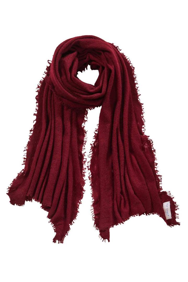 Kaschmirschal Purschoen Bordo