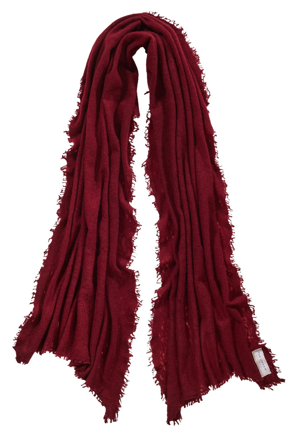 Kaschmirschal Purschoen Bordo