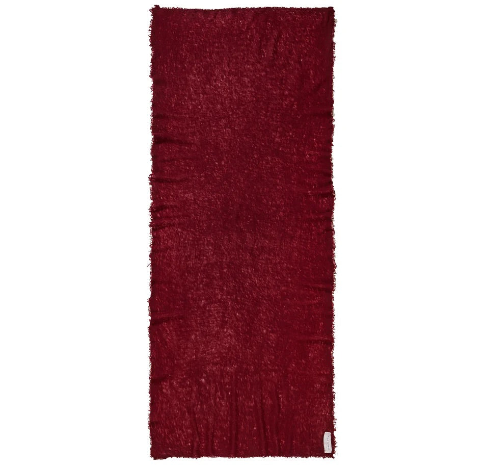 Kaschmirschal Purschoen Bordo