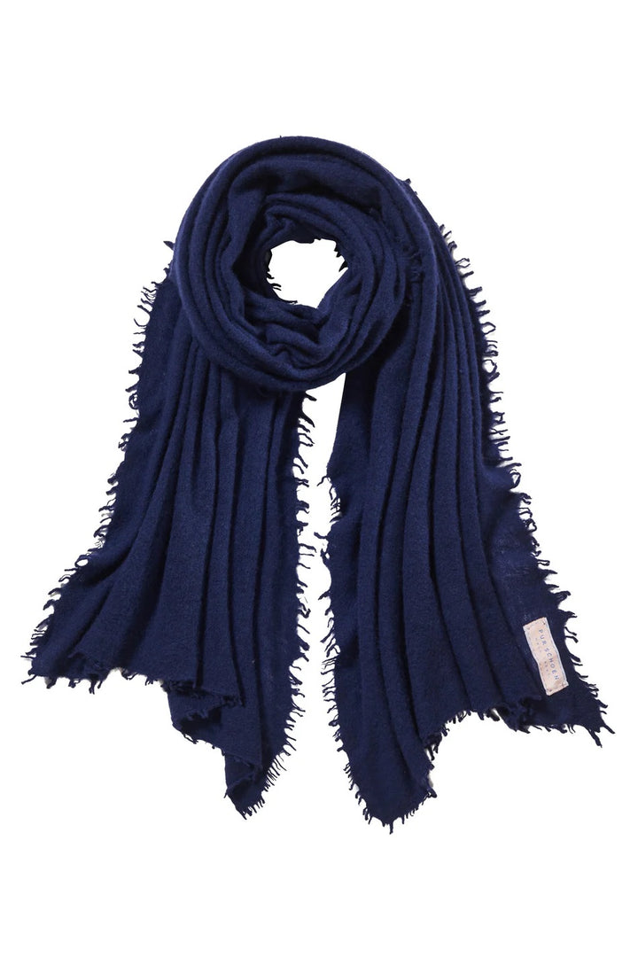 Kaschmirschal Purschoen Navy