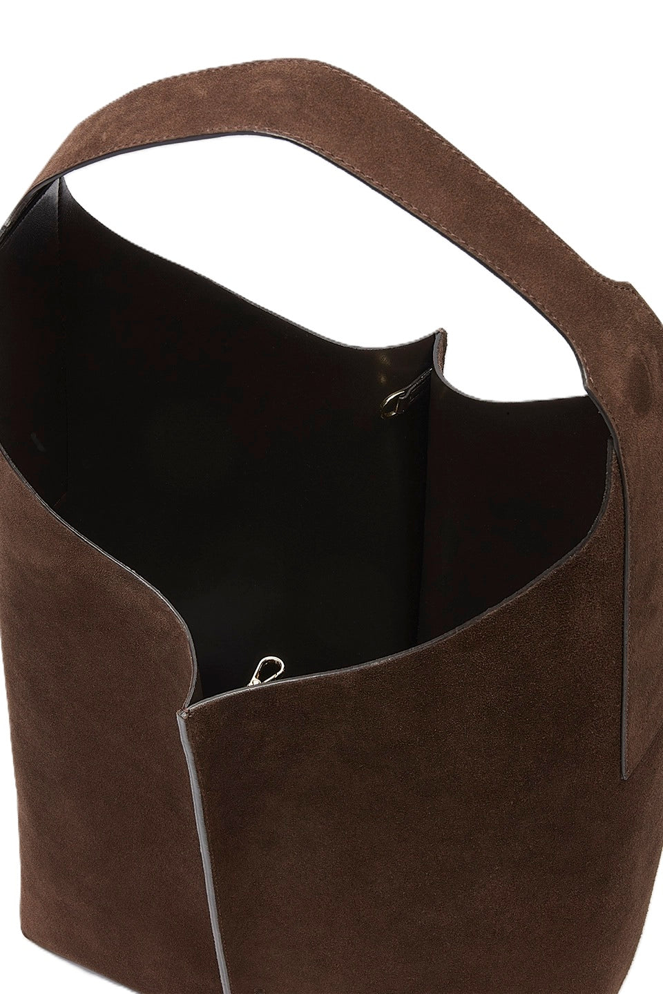 Tasche-Copenhagen Studios-Crosta-braun-Wildleder