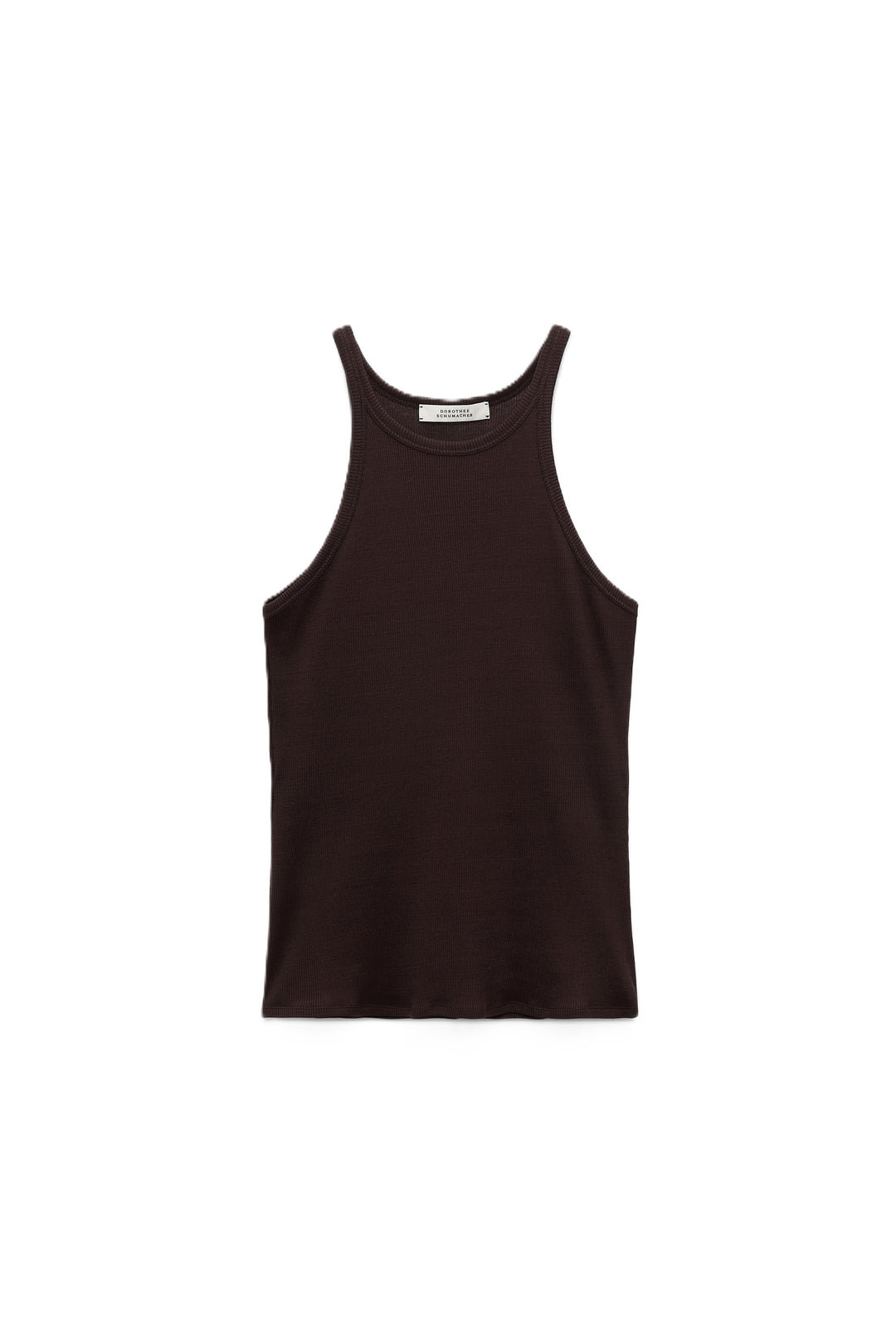 Rippentop-Dorothee-Schumacher-Braun-Rundhals-top
