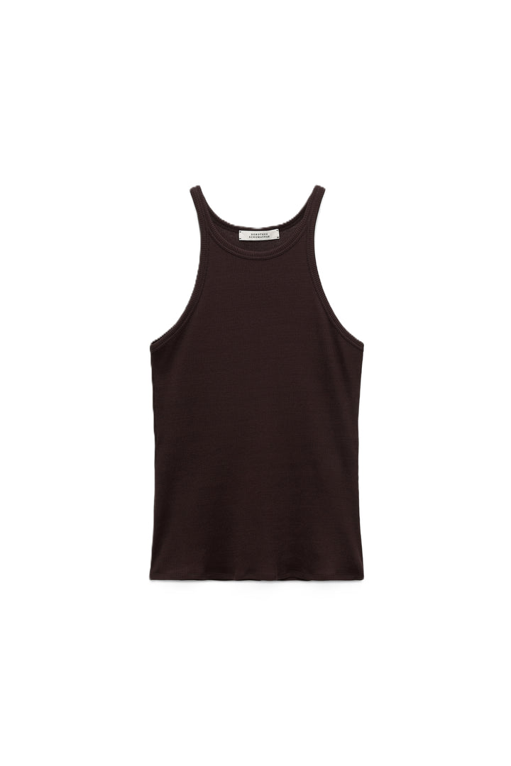 Rippentop-Dorothee-Schumacher-Braun-Rundhals-top