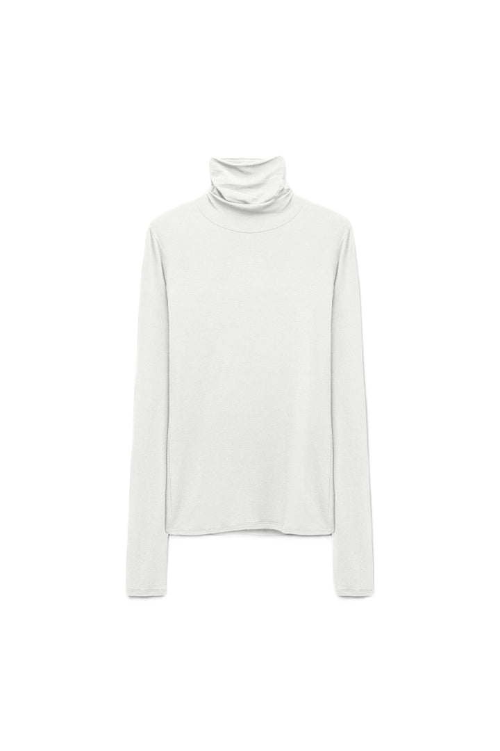 Longsleeve-Dorothee-Schumacher-Chic-Comfort-Rollkragen-weiß