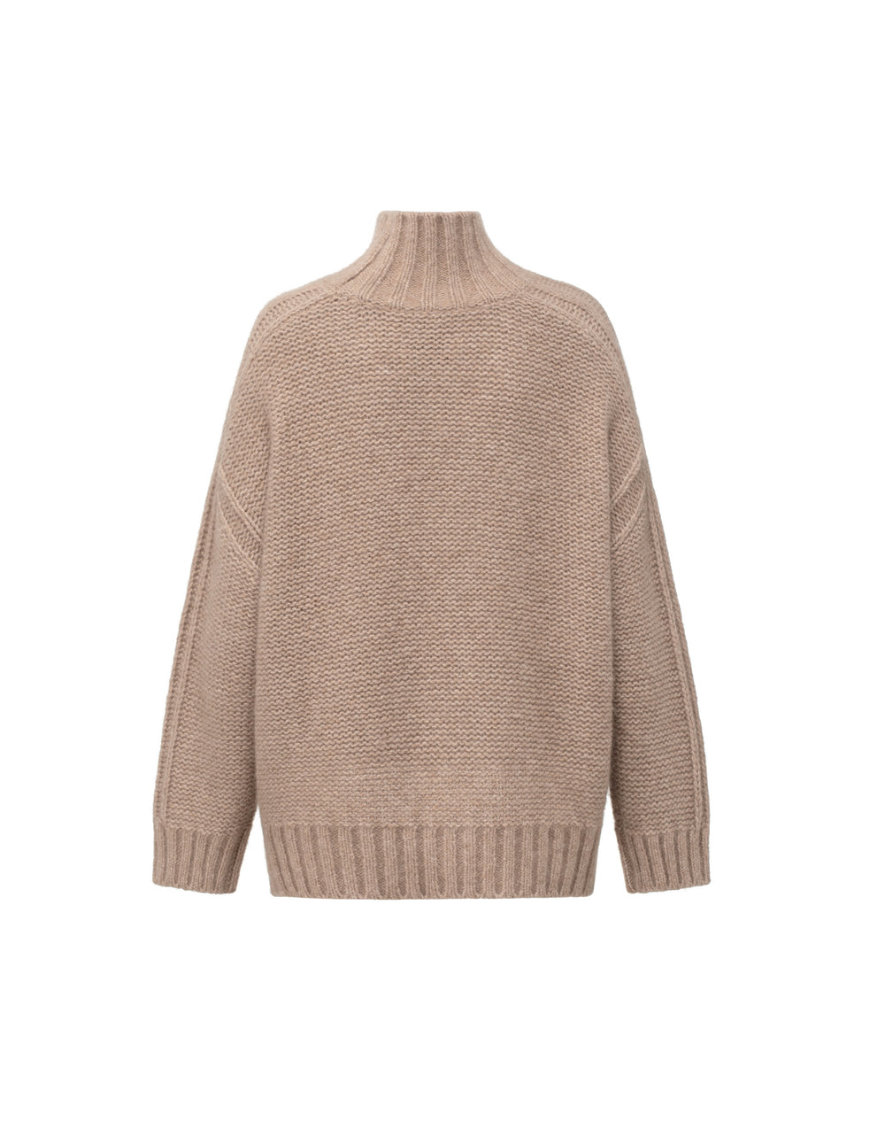 Pulli-LU-REN-DEVON-braun-fawn-rollkragen-Strickpullover
