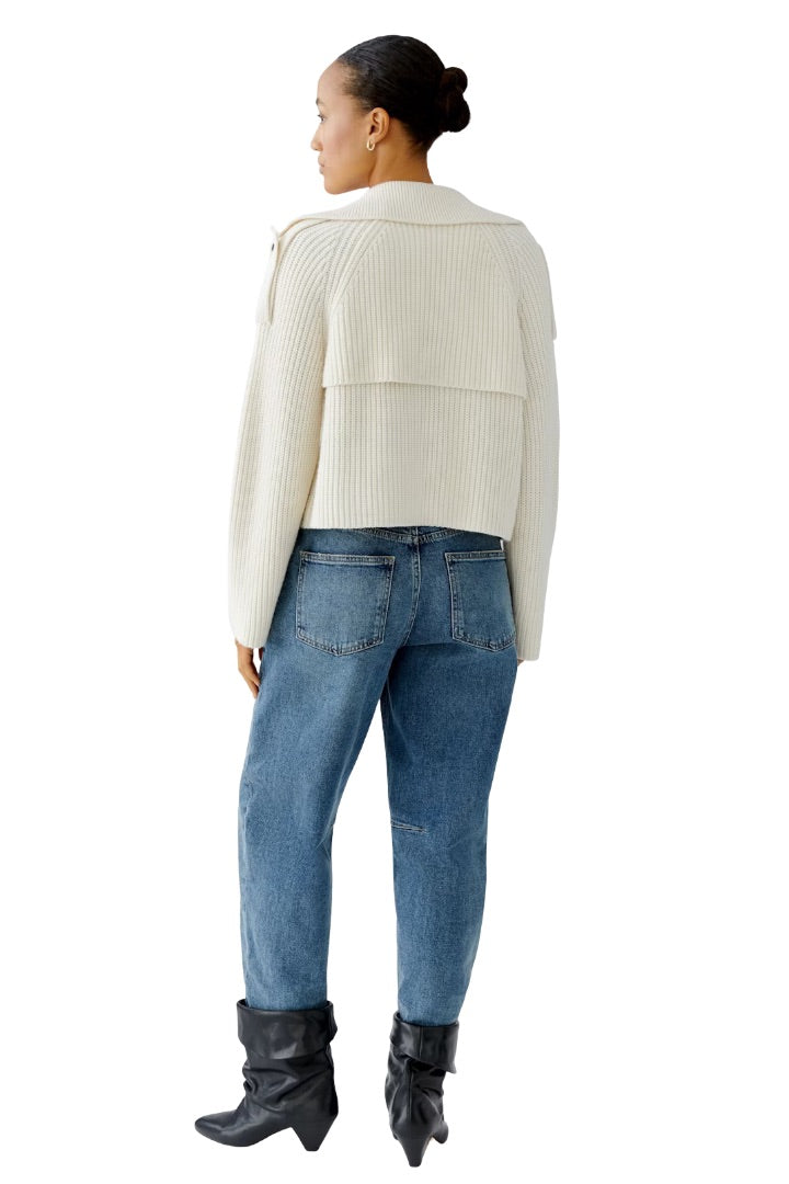 Strickjacke-oui-trenchcoat-weiß-rippstrick-cardigan