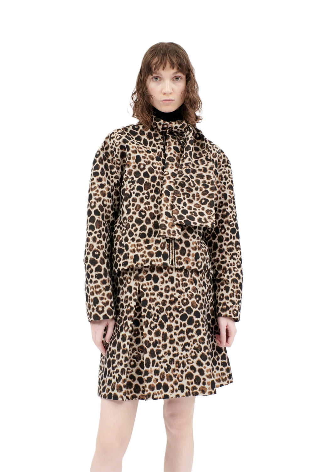 Jacke-Odeeh-braun-leo-Blouson