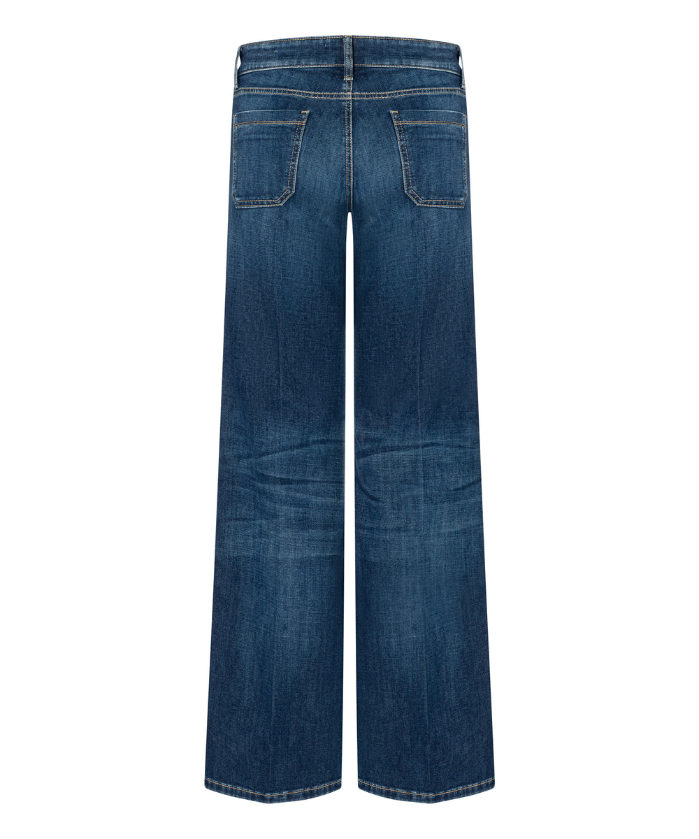 Jeans-Cambio-Tess-lefthand-stoned-Mittelblau-blau-Hose