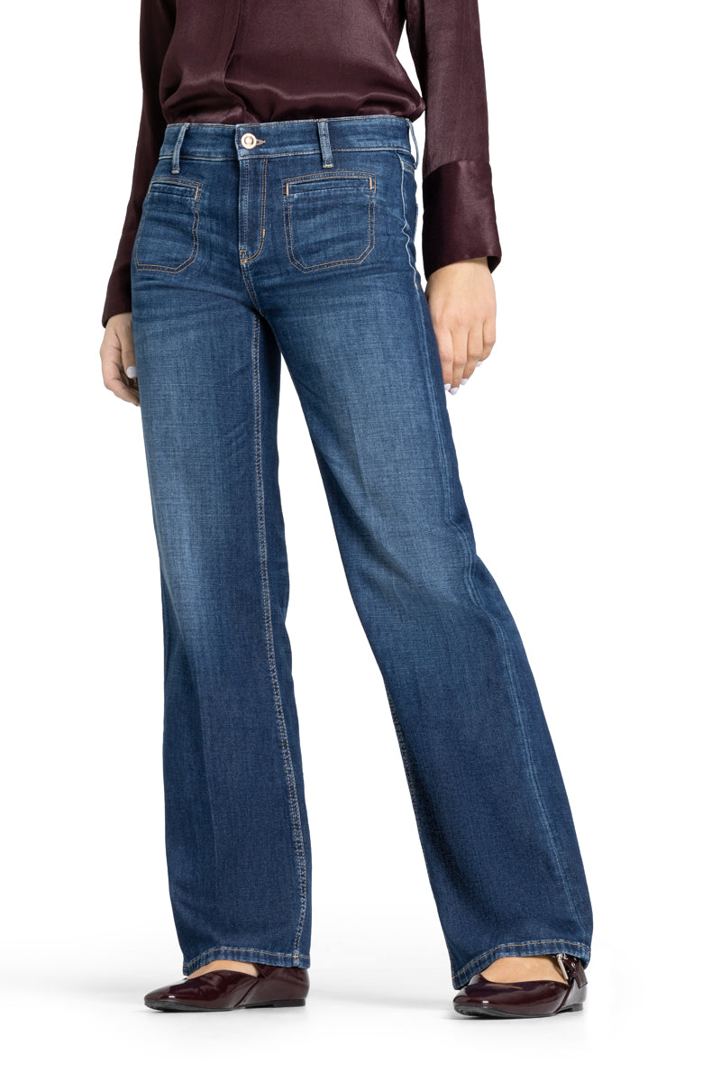 Jeans-Cambio-Tess-lefthand-stoned-Mittelblau-blau-Hose